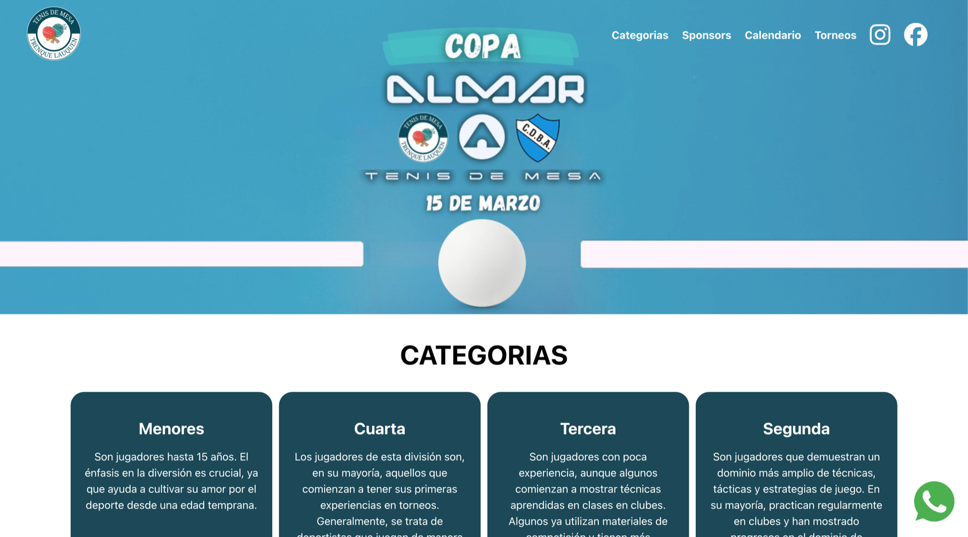 Tenis De Mesa Trenque